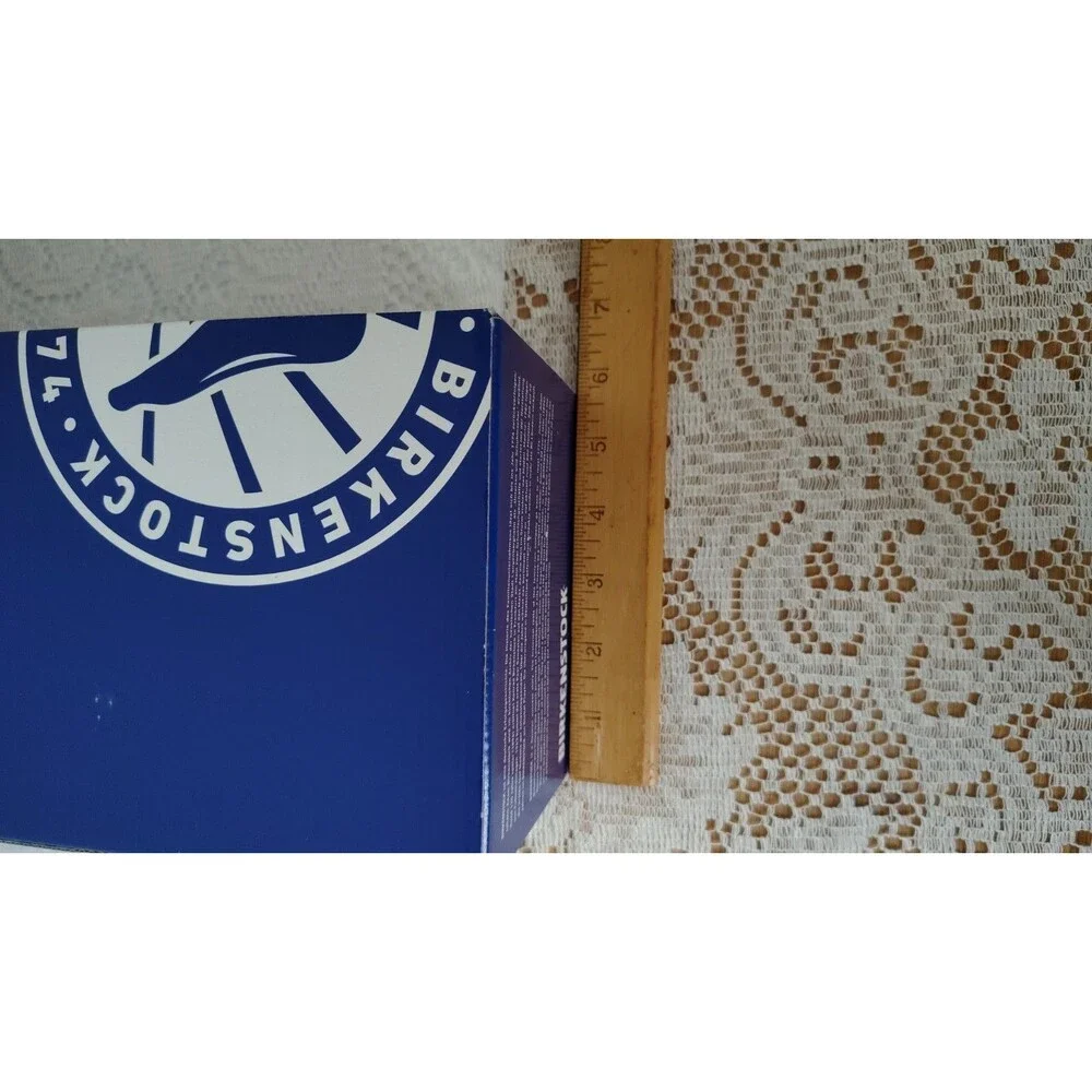 Size 38 Birkenstock EMPTY Shoe Box with Tissue and Card